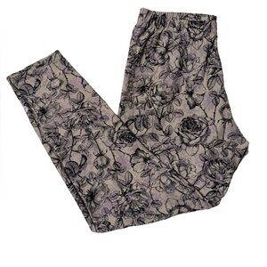 3/$35 Sweetlegs Full Length Leggings “Rose Above” Plus 2